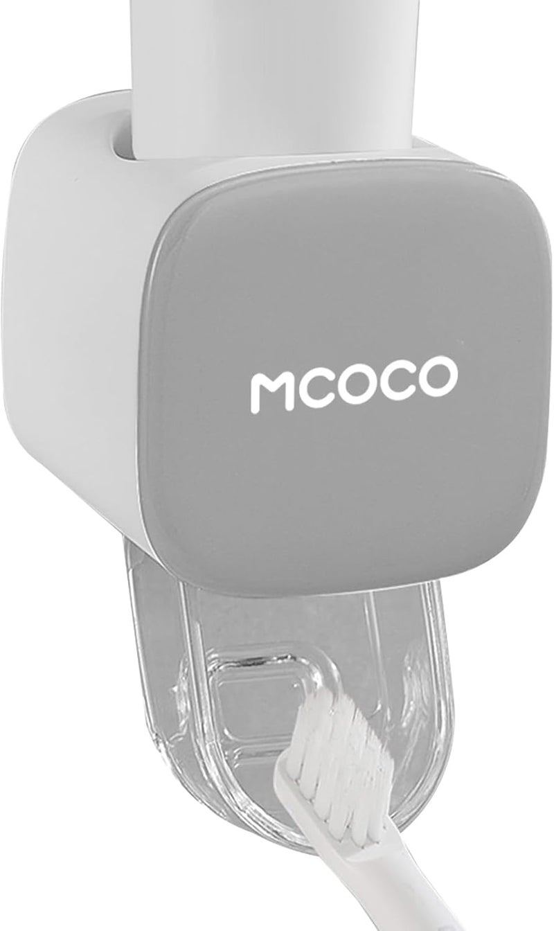 MOCOCO Toothpaste Squeezer Minimalist Toothpaste Squeezer Wall Mounted for Bathroom 1 Pcs Grey - Image 1